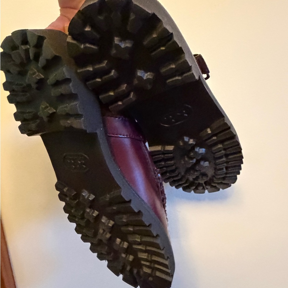 G.H. Bass x Madewell Burgundy Leather T-Strap Loafers - Picture 3 of 3